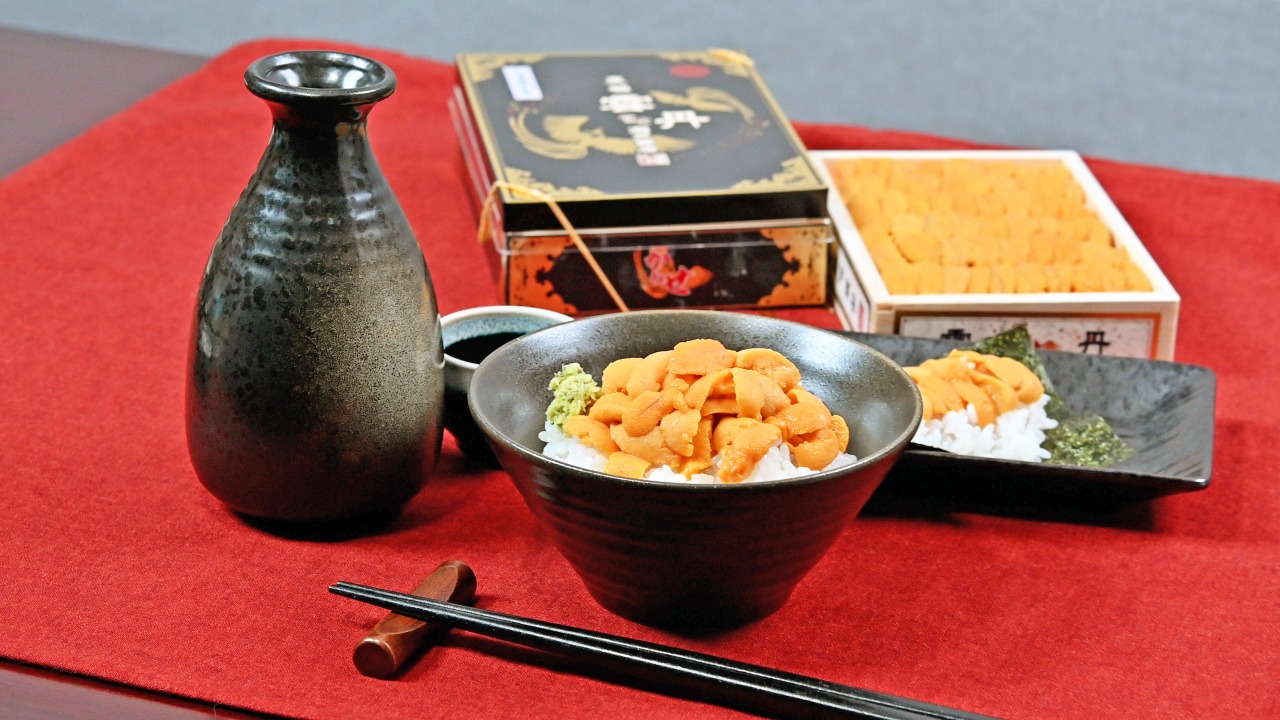 年末年始のごちそうとしての生うに